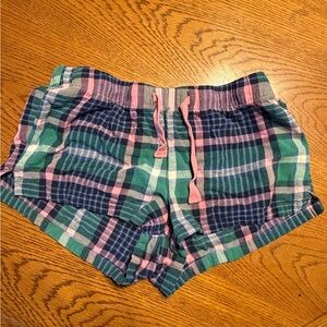 Old Navy Plaid Shorts in Green and Pink
